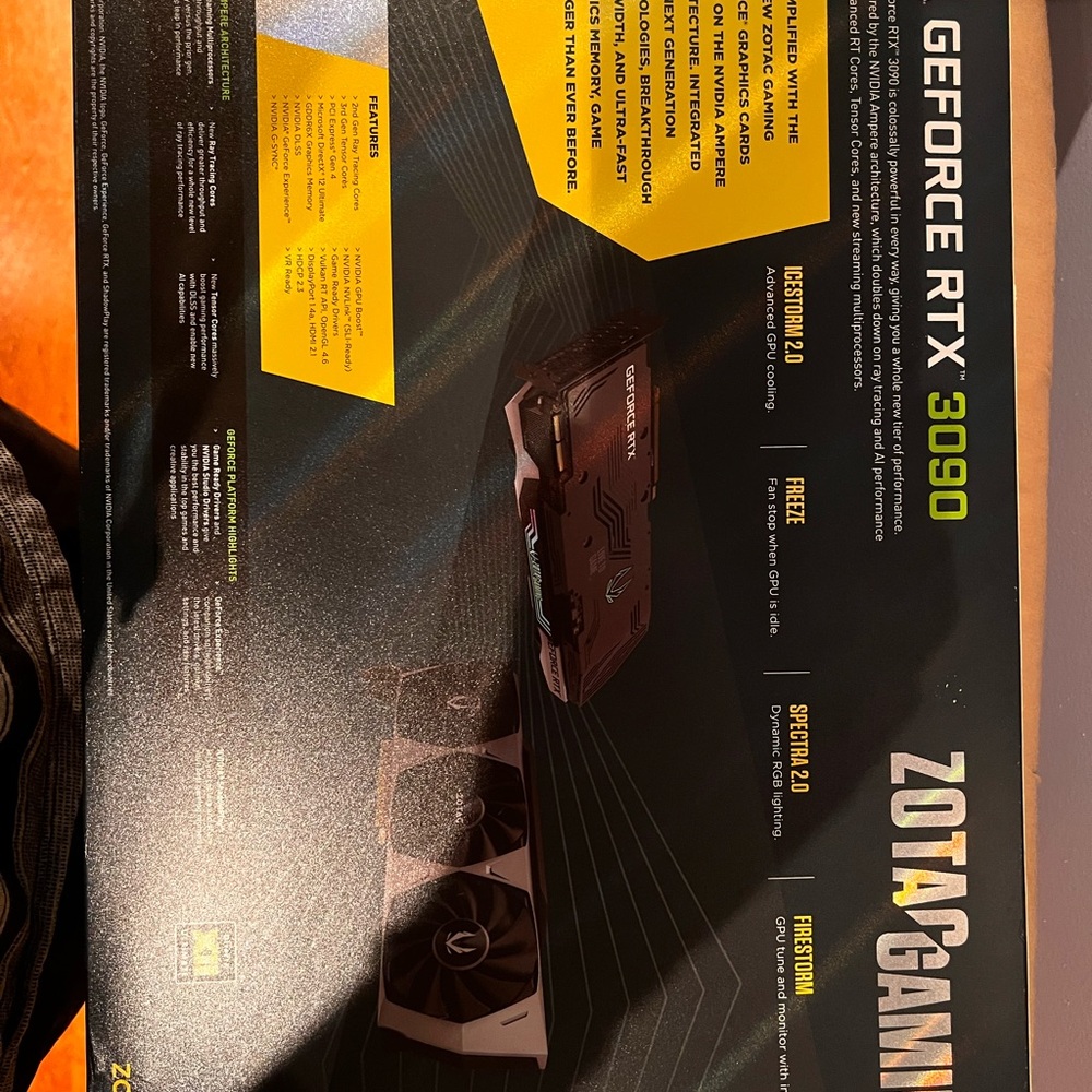 ZOTAC Gaming GeForce RTX™ 3090 Trinity OC 24GB GDDR6X - Picture 10 of 10